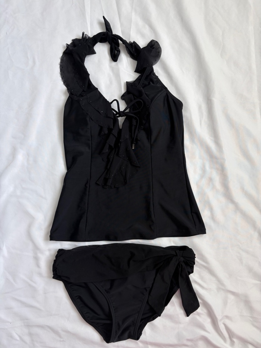 “Be Creative” Ruffled Tankini - Picture 4 of 7